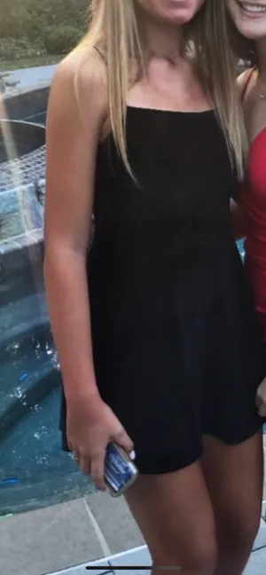 Black Velvet Mini dress thumbnail 2