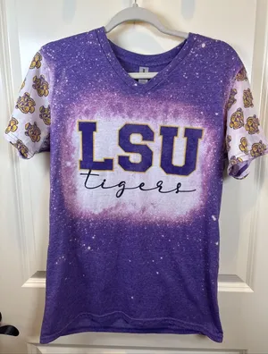 LSU University College Game Day T-Shirt Louisiana Size Medium Old Mike the Tiger thumbnail 1