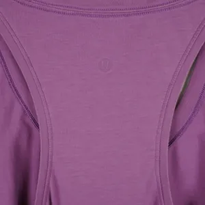 Lululemon Racerback Tank Top Purple Size 8 Athleisure Yoga Activewear‎ thumbnail 3