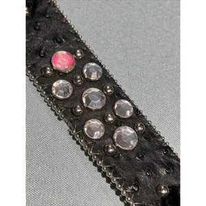 Blazin Roxx Barrel Racing RHINESTONE Western Bling‎ Belt - SZ Large D8 thumbnail 7