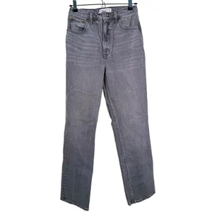 Abercrombie & Fitch 90s Straight Ultra High Rise Jeans Size 26(2) Gray Y2K Retro thumbnail 2