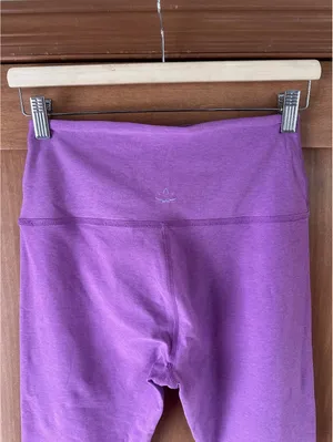 Beyond Yoga Spacedye Caught in the Midi High Waisted Leggings Fun Fuchsia Large thumbnail 5