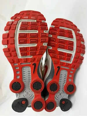 Nike Shox Turbo 10 Women's 7.5 Silver Red‎ Y2K Running Shoes thumbnail 5
