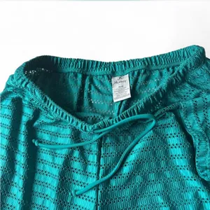 Hurley Lightweight Crochet 2-Piece Swim Cover-Up Set. thumbnail 6