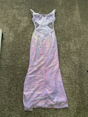 Prom dresss Purple thumbnail 2