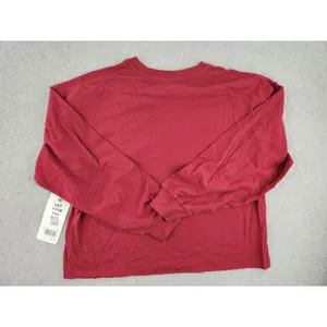 '47 Women's '47 Cardinal Arkansas Razorbacks Football‎ Long Sleeve Crop Sz MEDIUM thumbnail 14