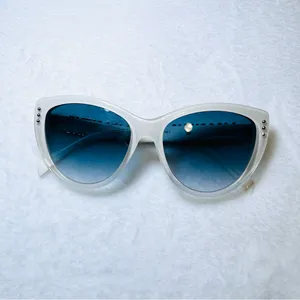 Moschino Mos 018/S Sunglasses White/ Blue Gradient Lense thumbnail 2