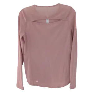 Lululemon Sculpt Long Sleeve Pink Pastel Size 6 UV Protection thumbnail 5