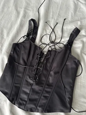 Widow Dolls Kill Forgotten Love Corset Top Size Small ($59) thumbnail 1