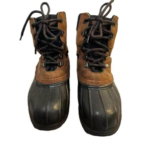 L.L. Bean Frelonic Duck Bean Boots Leather Waterproof Women's 7 thumbnail 5