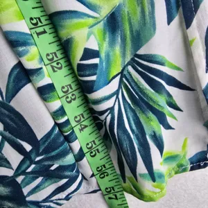 Gilli 15G Women's‎ White Tropical Leaf Print Halter Neck Maxi Dress - Size M thumbnail 10
