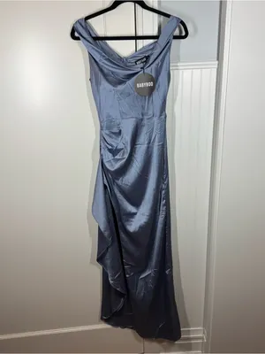 Babyboo Juliene Maxi Dress‎ in dusty blue size small nwt READ thumbnail 2