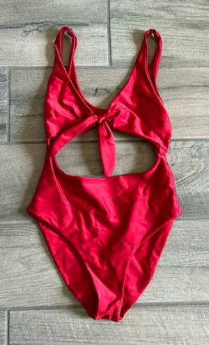 Red one piece thumbnail 1