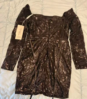 Black homecoming dress thumbnail 2