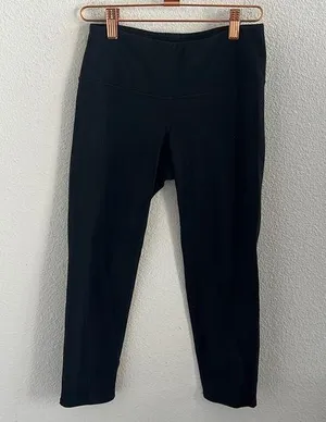 Athleta Chatarunga 305922 Black Cropped Capri Legging XS thumbnail 1