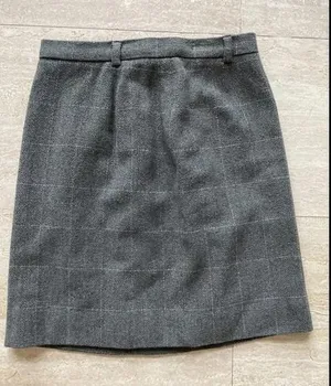 Lauren Ralph Lauren Wool Blend Skirt Size 10‎ Green Career thumbnail 1
