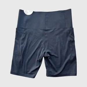 Aerie OFFLINE Real Me Xtra Bike Shorts Black Hi Rise 7” Inseam Womens Large NWT thumbnail 3