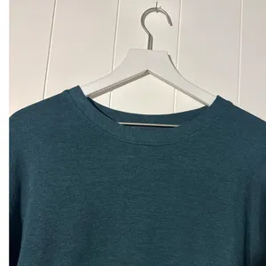 Orvis Teal Long Sleeve Sweatshirt Pullover High Low Hem Women's Size L/XL thumbnail 4
