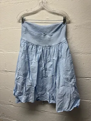 Zara Blue Halter Baby Doll Dress thumbnail 7