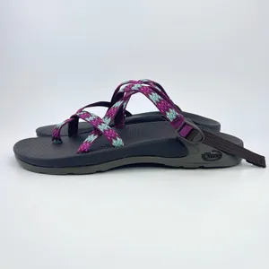 Chaco Zong EcoTread Sandals Womens 10 Berry Teal Toe Loop J104904 Discontinued thumbnail 8