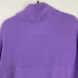 Free People Ottoman Oversized Slouchy Sweater Cowl Neck Purple Women’s Large thumbnail 11