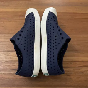 Native Shoe Navy Blue Jefferson Waterproof Sneaker Shoes Unisex Size M4 W6 thumbnail 8