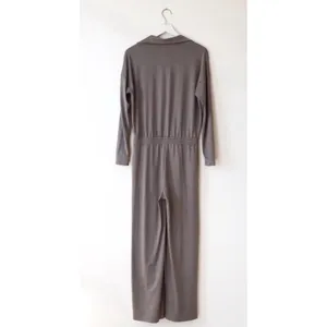 Vuori Lux Intentions Jumpsuit Smoke Heather Grey Womens Medium Travel Comfy thumbnail 4