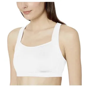 New Balance Breakthrough High Impact Sports Bra White 32B NWOT NB DRY Running thumbnail 12