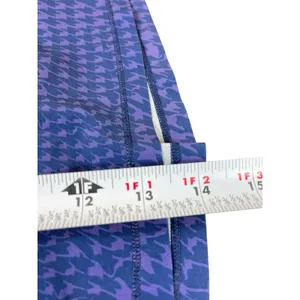 All In Motion Women’s XL (14/16) Purple Blue Houndstooth Active Skort thumbnail 7