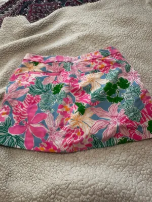Lily Pulitzer floral skort size 6 thumbnail 4