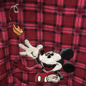 FINAL MARKDOWN Ladies’ Mickey Unlimited LS Embroidered Corduroy Shirt (M) thumbnail 3