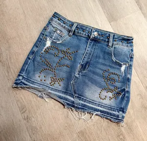 Missguided Denim Skirt thumbnail 1