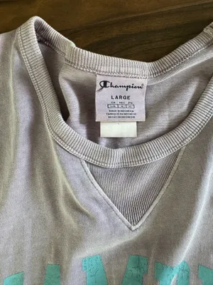 Men’s lavender champion tee  thumbnail 3
