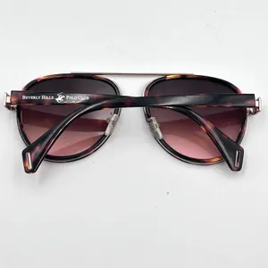 Beverly Hills Polo Club Sunglasses Women's‎ Aviator Tortoise Gradient Brown thumbnail 4