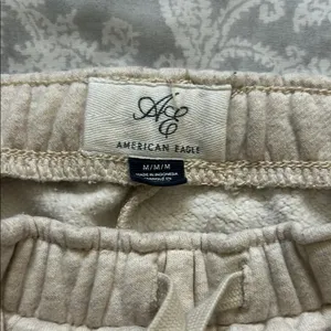 American Eagle Outfitters Cream Lounge Pants thumbnail 2