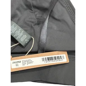 Skims PLUNGE BIKINI TOP SZ M in Gunmetal NWT thumbnail 5