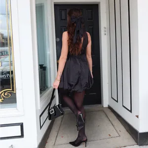 Cider Bubble Hem Mini Dress thumbnail 6