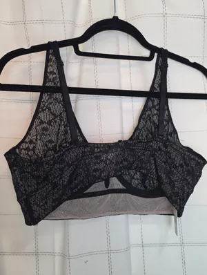 Free People Tameeka Underwire Bra in Black thumbnail 3