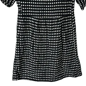 Ace&Jig Black and White polka dot Checkered mini Dress thumbnail 8