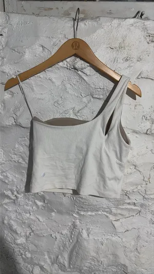 Lululemon Align Tank One-Shoulder white thumbnail 4