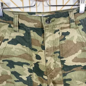 Free People‎ Remy Camouflage Pants in Moss Green thumbnail 6