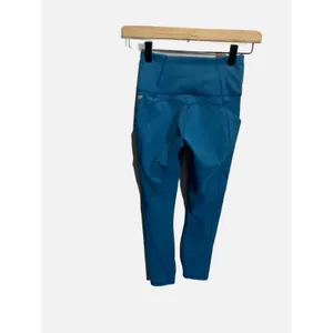 Fabletics Leggings Women XXS Blue PureLuxe High Waisted‎ Pocket Yoga Athletic thumbnail 5