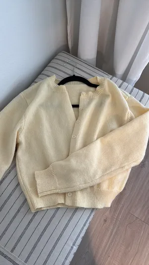 SheIn Yellow cardigan thumbnail 5