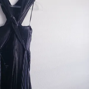 Baltic Born Sandra Pleated Maxi Dress Criss Cross New Without Tags thumbnail 9