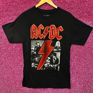 AC/DC Retro Rock Tshirt size Medium thumbnail 1