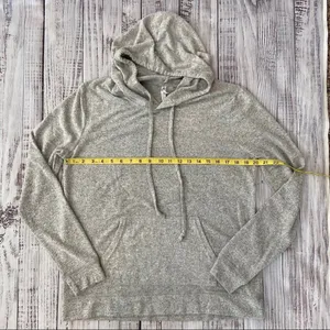 ebb & flow Gray Hoodie.  Size XLarge. EUC thumbnail 6