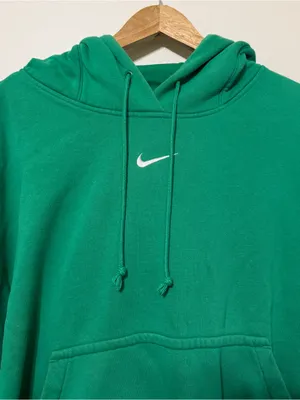 Nike Sportswear Phoenix Fleece Oversized Pullover Hoodie Size XXL Green thumbnail 4