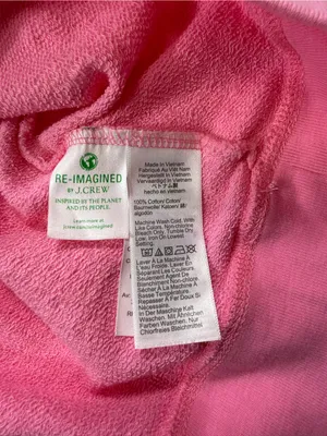 J. Crew Pink Crewneck Sweatshirt thumbnail 6