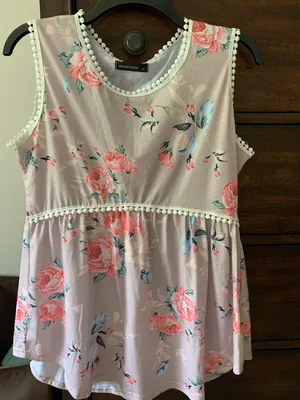 Floral Top Multi Size M thumbnail 1