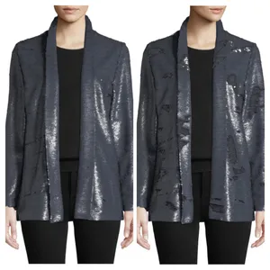 Cupcake and cashmere jacket SZ M Gray Size M thumbnail 2